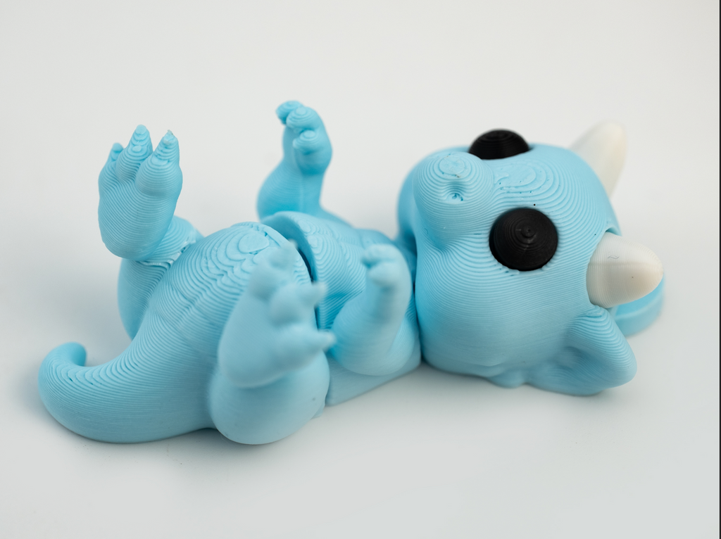 Articulated Mini Dragon Keychain